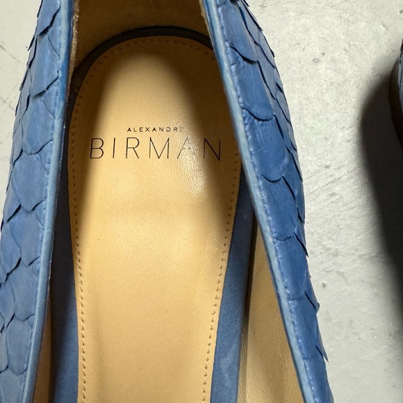 Alexandre Birman Python Pointed Toe Flats - Picture 7 of 9